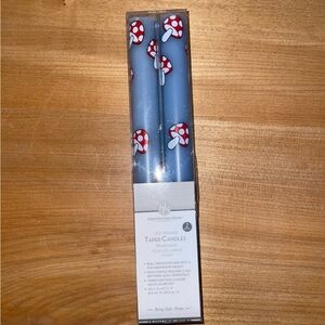 Mushroom, candles, Brand new still in the package, mushroom candles